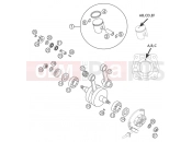 CRANKSHAFT, PISTON - KTM 65 SX (6001D6) [EU] 2004
