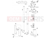 FRONT FORK, TRIPLE CLAMP - KTM 200 SX (620130) [EU] 2003