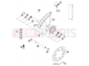 FRONT WHEEL - KTM 200 SX (620130) [EU] 2003