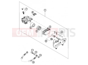 REAR BRAKE CALIPER - KTM 200 SX (620130) [EU] 2003