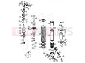 KTM 65 SX (600136) [EU] 2003 SHOCK ABSORBER DISASSEMBLED