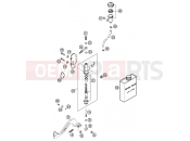 KTM 65 SX (600126) [EU] 2002 REAR BRAKE CONTROL