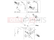 KTM 400 LC4-E (930306) [EU] 2000 HANDLEBAR, CONTROLS