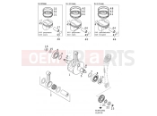 KTM 400 LC4-E (930306) [EU] 2000 CRANKSHAFT, PISTON