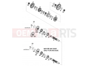 KTM 400 LC4-E (930306) [EU] 2000 TRANSMISSION II - COUNTERSHAFT