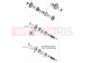 KTM 400 LC4-E (930306) [EU] 2000 TRANSMISSION II - COUNTERSHAFT