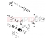 KTM 400 LC4-E (930306) [EU] 2000 SHIFTING MECHANISM