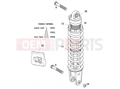 KTM 380 SX (650100) [US] 2000 SHOCK ABSORBER