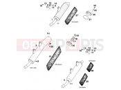 MAIN SILENCER - KTM 125 SX (610200) [EU] 2000