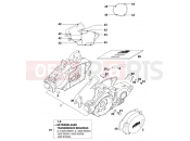 ENGINE CASE - KTM 125 SX (610200) [EU] 2000
