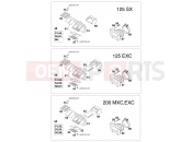 REED VALVE CASE - KTM 125 SX (610200) [EU] 2000