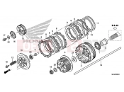 HONDA CTX1300A 2016 E-8 CLUTCH