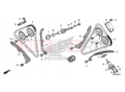 HONDA CTX1300A 2016 E-4 CAM CHAIN ​​/ TENSIONER