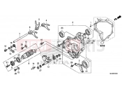 HONDA CTX1300A 2016 E-19 GEARSHIFT DRUM