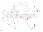 DUCATI 2006 Sportclassic Paul Smart EXHAUST SYSTEM » EXHAUST SYSTEM