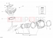 DUCATI 2006 Monster S2R 1000 CYLINDER - PISTON » ENGINE CASE