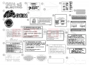 Polaris 2010 LEV GEM - E2/E4/E6/ES/EL/ELXD DECALS | DECALS, 2011 - eS (49GEMDECALS11DECALSES)