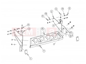 Polaris 2010 LEV GEM - E2/E4/E6/ES/EL/ELXD FRAME | FRAME, OPTIONS, BUMPER, MOUNT, REAR - e2/e4 (49GEMOPTIONS11BUMPERMTRR)