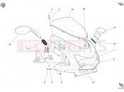 DUCATI 2006 Sporttouring ST3 COWLING » PLASTICS