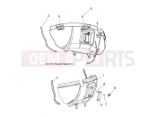 Polaris 2009 LEV GEM - E2/E4/E6/ES/EL/ELXD BODY | BODY, DASH LOWER - e2/e4/e6/eS/eL/eLXD (49GEMBODY11DASH)