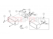 Polaris 2009 LEV GEM - E2/E4/E6/ES/EL/ELXD ELECTRICAL | ELECTRICAL, TAIL LIGHTS, PASSENGER - e2/e4/e6 (49GEMELECTRICAL11TAIL)