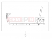 Polaris 2009 LEV GEM - E2/E4/E6/ES/EL/ELXD FRAME | FRAME, HARD DOOR - e4 (49GEMFRAME11E4HD)