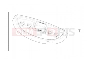 Polaris 2009 LEV GEM - E2/E4/E6/ES/EL/ELXD RH DRIVE | RH DRIVE, DASH UPPER - e2/e4/eS/eL/eLXD (49GEMRHDRIVE11DASH)