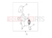Polaris 2009 LEV GEM - E2/E4/E6/ES/EL/ELXD STEERING | STEERING, KNUCKLE, LEFT, 9.21 DISC - e2/e4/eS (49GEMSTEER11KNUCKLELTE2)