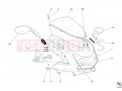 DUCATI 2006 Sporttouring ST3 S ABS COWLING » PLASTICS