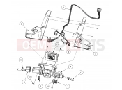 Polaris 2008 LEV GEM - E2/E4/E6/ES/EL/ELXD ELECTRICAL | ELECTRICAL, COLUMN STEERING PASSENGER - e2/e4/e6 (49GEMELECTRICAL11COLUMN)
