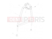 Polaris 2008 LEV GEM - E2/E4/E6/ES/EL/ELXD FRAME | FRAME, OPTIONS, FRAME MOUNT LINKSBACK - e2/e4/e6 (49GEMOPTIONS11LINKSBACKE6)
