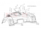 POLARIS GEM - E2/E4/E6/ES/EL/ELXD BODY | BODY, SPAT - e2/e4/e6 (49GEMBODY11SPAT)