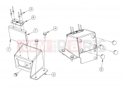 POLARIS GEM - E2/E4/E6/ES/EL/ELXD DRIVE LINE | DRIVE LINE, BRACKET - e2/e4/e6/eS/eL/eLXD (49GEMDRIVELINE11BRACKET)