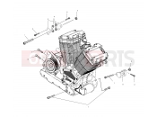 VICTORY SPORTCRUISER (V01CS15LC) ENGINE | ENGINE, MOUNTING - V01CS15DA (4966166616B014)