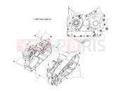 VICTORY STANDARD CRUISER (V00CB15CC) ENGINE | ENGINE, CRANKCASE - V00CB15LE (4952565256C004)