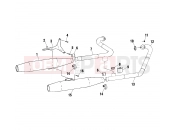VICTORY STANDARD CRUISER (V00CB15DC) ENGINE » ENGINE, EXHAUST SYSTEM - (4952565256B013)