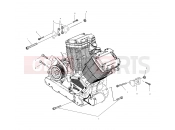 VICTORY SPORT CRUISER (V00CS15DE) ENGINE | ENGINE, MOUNTING - V00CS15LE (4952625262C002)