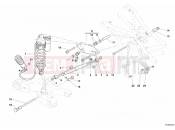 DUCATI Multistrada 1000 S REAR SHOCK ABSORBER » SWING ARM