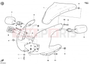 DUCATI 2005 Supersport 1000 SS COWLING » PLASTICS