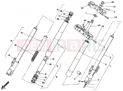 DUCATI 2005 Monster 400 FRONT FORK » FRONT SUSPENSION