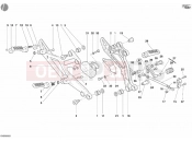 DUCATI Monster 400 Dark FOOTREST » FRAME