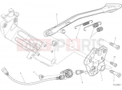 DUCATI 2014 Diavel Carbon SIDE STAND [MOD:DVLC]