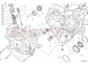 DUCATI Diavel HALF-CRANKCASES PAIR [MOD:DVL]