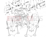DUCATI Diavel Titanium VERTICAL CYLINDER HEAD [MOD:DVLR]