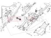 DUCATI Diavel Titanium REAR FRAME COMP. [MOD:DVLR]