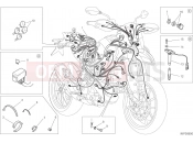 DUCATI Hyperstrada WIRING HARNESS [MOD:HYP STR;XST:AUS,EUR,FRA,JAP,TWN]