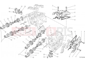 DUCATI Hyperstrada CYLINDER HEAD : TIMING SYSTEM [MOD:HYP STR;XST:AUS,EUR,FRA,JAP,TWN]