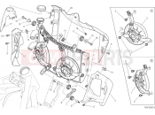 DUCATI 2015 Monster 821 Dark WATER COOLER [MOD:M821DARK]