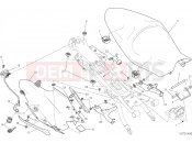 DUCATI 2015 Monster 821 Dark SEAT [MOD:M821DARK]