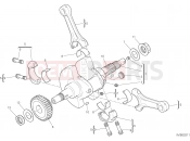 DUCATI 2015 Monster 821 Stripe CONNECTING RODS [MOD:M821 STR]